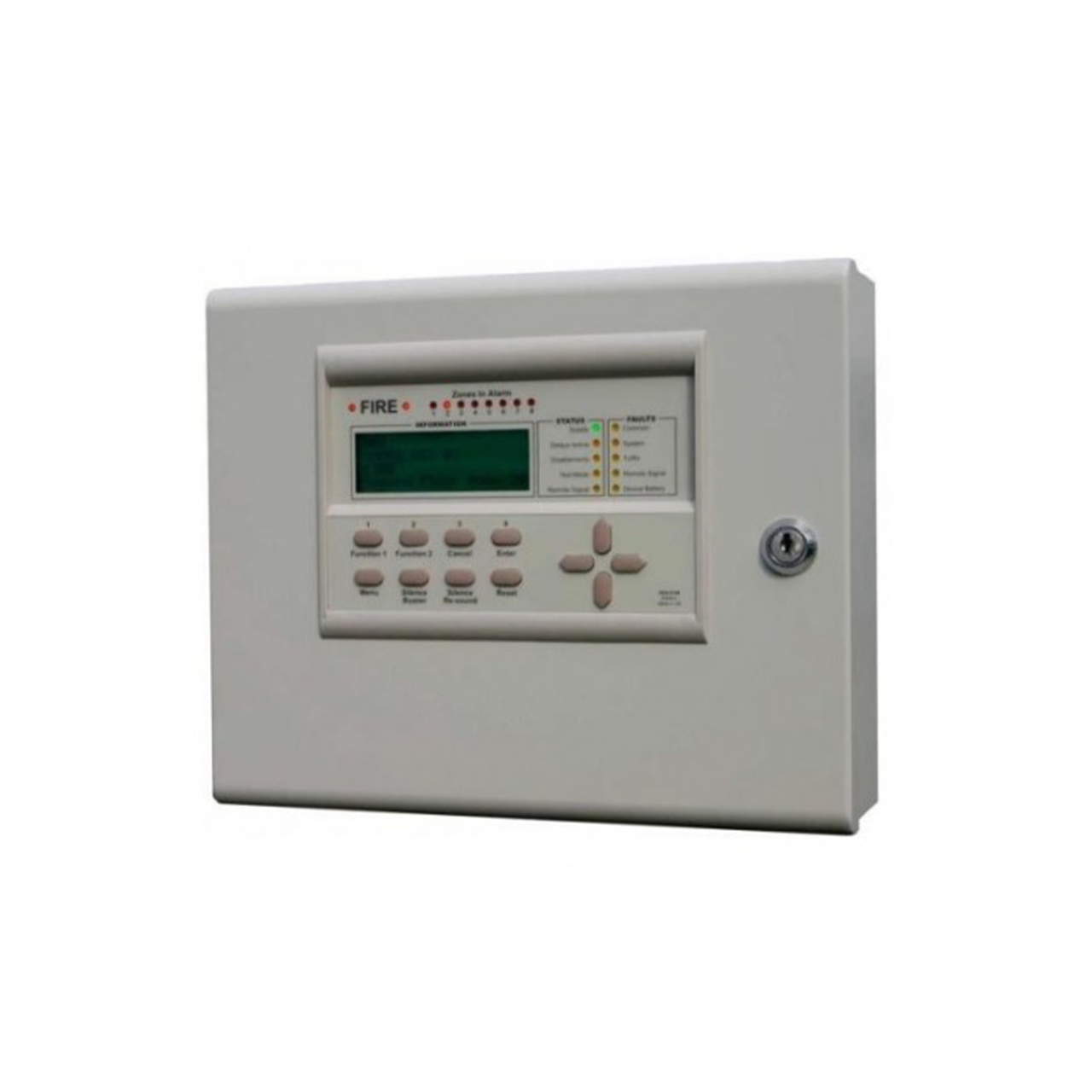 (image for) EDA-Z5008FS: Flush Mounted 8 Zone Wired Remote Display