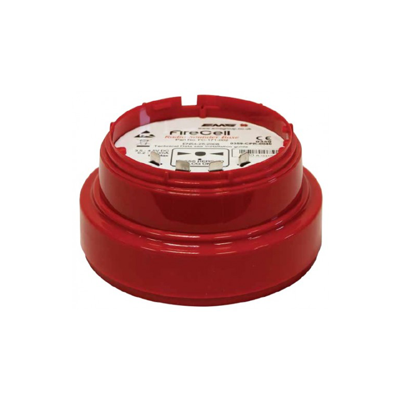 (image for) FC-171-002: FireCell Wireless Sounder Base Only (Red)